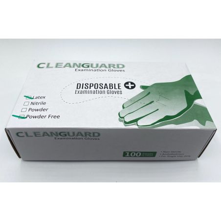 Manusi latex nepudrate Cleanguard