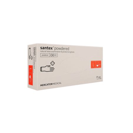 Manusi Latex Pudrate Santex