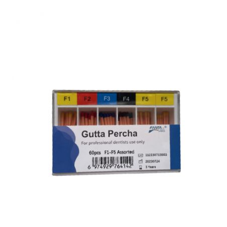 Conuri Gutta Percha V-Taper Gold