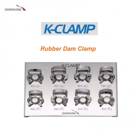 Kit 8 cleme diga dinti deciduali K-CLAMP Shinhung Coreea