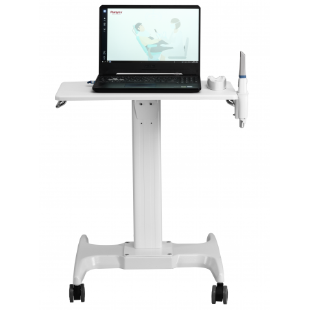 Cart scanner intraoral laptop