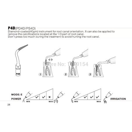 Ansa parodontala diamantata P4D / PS4D