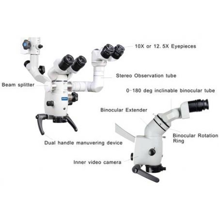 Extender binocular angulat la 45°