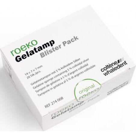 Hemostatic Gelatamp blister